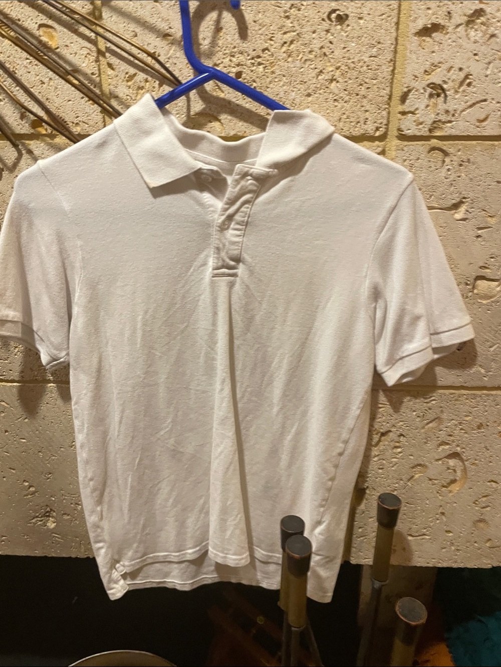 Classic White Polo Shirt - White